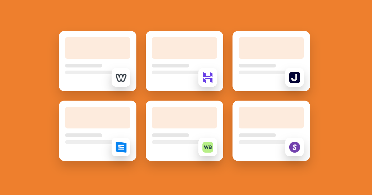 Weebly, Hostinger Builder, Jimdo and other small website builders